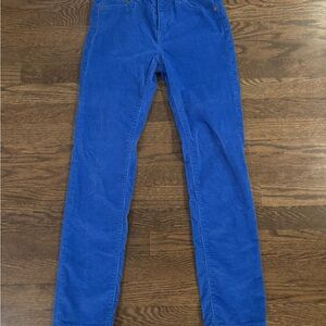 Crewcuts Boys’ Slim Stretch Blue Corduroy Pants
